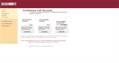 Desktop Screenshot of chicagogsb.teleconnection.com
